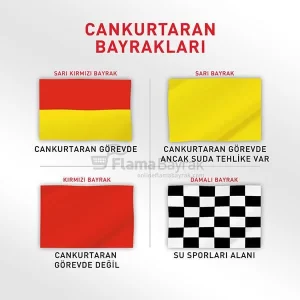 Cankurtaran Bayrağı seti